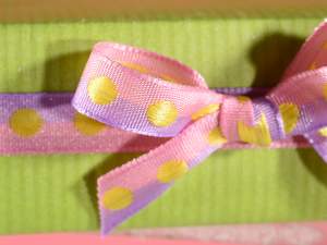 Wholesaler ribbons packaging Easter packages