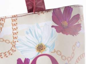 Accessoires grossistes sacs shopper femme fleurs