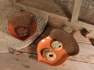 wholesale acorn plate autumn