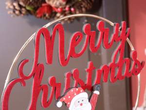 Decoración al por mayor escrita feliz navidad