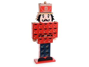 Wholesale advent calendars nutcracker soldier