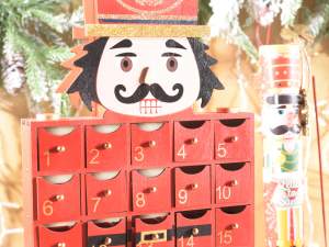 Wholesale advent calendars nutcracker soldier