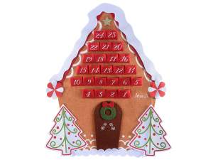 wholesale gingerbread house advent calendar