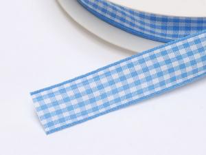 Air force blue and white checkered ribbon