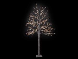 ingrosso albero natalizio luminoso rami