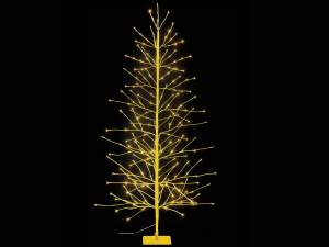 ingrosso albero luminoso rami dorati