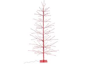 ingrosso albero luminoso rosso luci led
