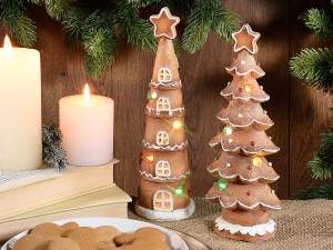 ingrosso natale albero pan di zenzero luci