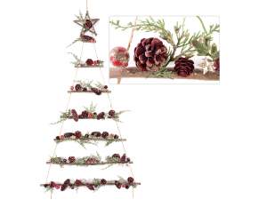 Grossisti albero natale rami pigne