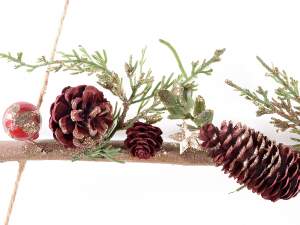 Grossisti albero natale rami pigne