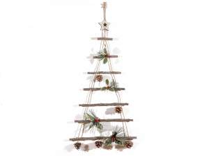 Ingrosso albero natale luci led decori