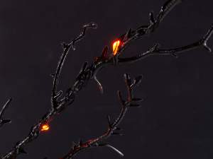 ingrosso alberi luminosi rossi