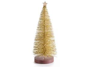 grossista albero natale oro stella