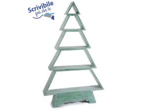 Grossista scaffale albero natale verde