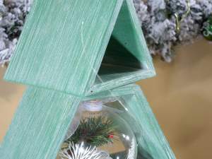 Grossista scaffale albero natale verde