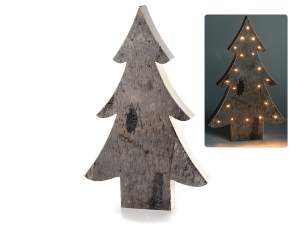 Grossisti albero Natale legno luminoso