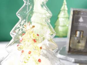 Grossisti alberi Natale vetro luce led