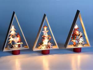 Ingrosso alberi natale luci led