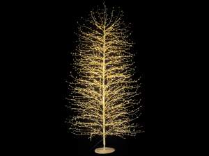 ingrosso albero natale luminoso rami 2 metri