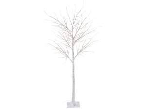 ingrosso albero natale betulla luminoso
