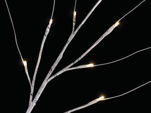 ingrosso albero luminoso effetto betulla