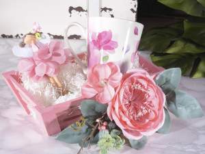 Ingrosso anemone artificiale stoffa
