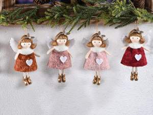 décoration de sapin de Noël en gros avec des anges