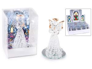 Anges en verre de Noël en gros