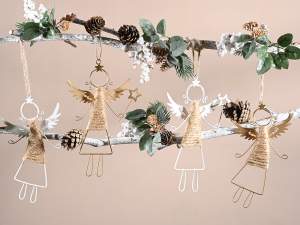 Ángeles decoración para árboles de Navidad