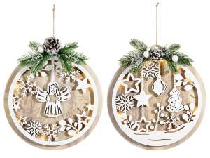 Wholesale Christmas decorations wooden balls