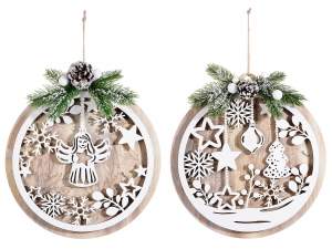 Wholesale Christmas decorations wooden balls