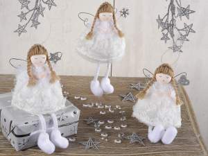 ingrosso decor albero natale angioletto