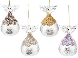 ingrosso angelo decorativo natale
