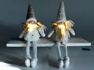 Ingrosso angeli natale luminosi