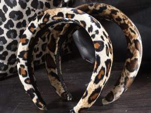 Animal velvet headbands wholesaler