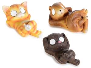 ingrosso animali decori giardino luce solare
