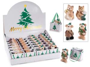 ingrosso animaletto decorativo di natale