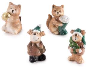 ingrosso animaletto decorativo di natale
