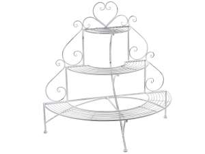 wholesale mobile flowerpot set-ups white