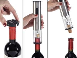 ingrosso apribottiglia batteria con taglia capsule