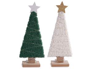 Árbol de Navidad decorativo al por mayor con luces