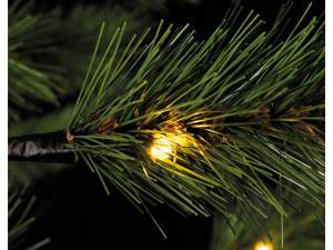 Árbol de Navidad de pino al por mayor con luces