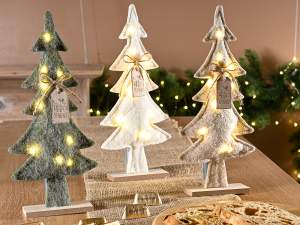 Árbol de Navidad decorativo al por mayor con luces