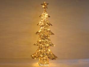 Tela del brillo del árbol de navidad al por mayor