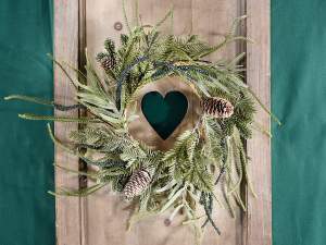 wholesale nordic christmas garland pine cones