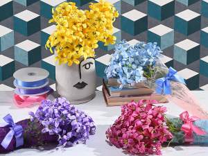 wholesale freesia artificial bouquets