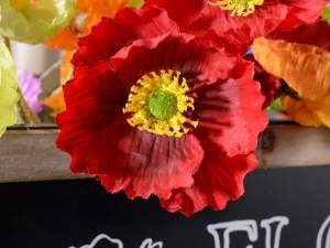 Artificial poppies wholesalers