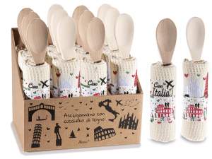 ingrosso souvenir italia cucchiaio legno