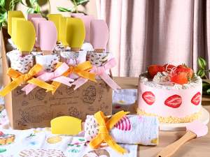 ingrosso kit cucina pasqua spatola asciugapiatti