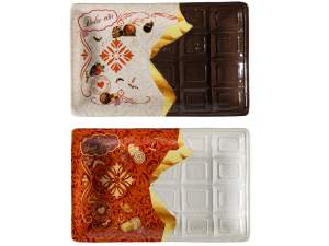 plateau de barres de chocolat en gros